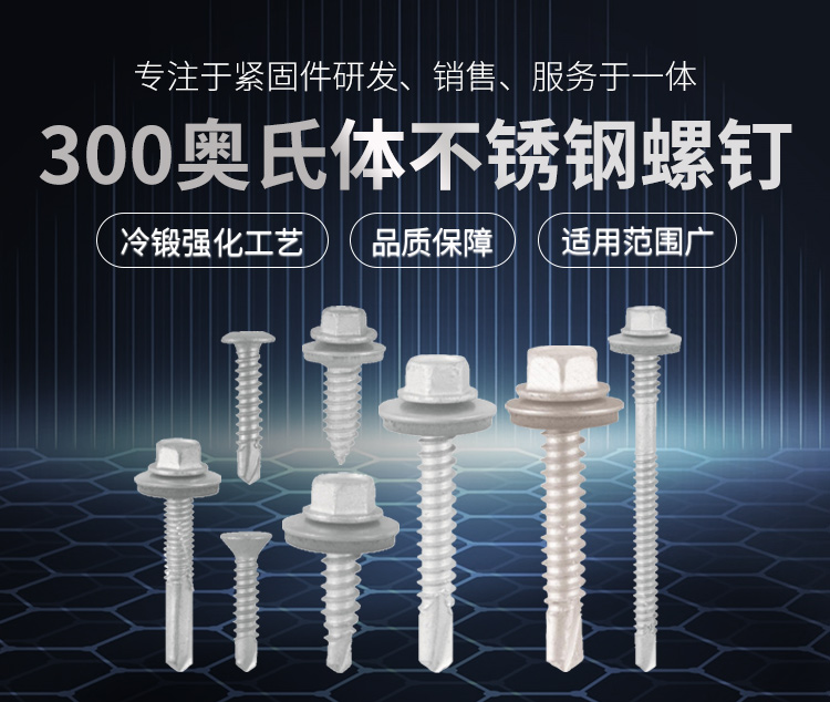 奧氏體不銹鋼復(fù)合螺釘